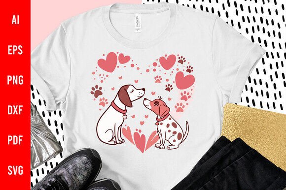 Celebrate the Bond: The Ultimate Valentine’s Day Pet Love Illustration for Creators