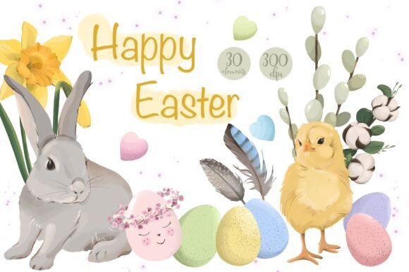 Easter Clipart and Spring Floral Clipart: A Professional Asset Evaluation