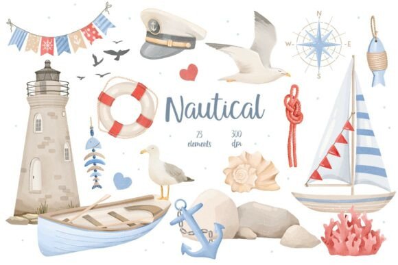 Nautical Watercolor Clipart: A Practical Guide to Usage, Quality, and Design Fit