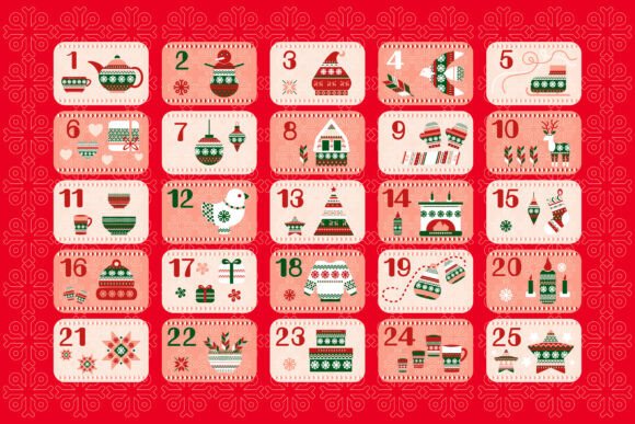 Norwegian Advent Calendars: A Dual-Style Design Resource