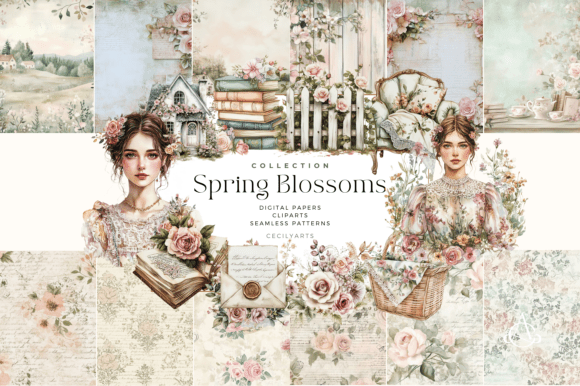 Transform Your Creative Projects with the Timeless Elegance of Spring Blossoms Collections