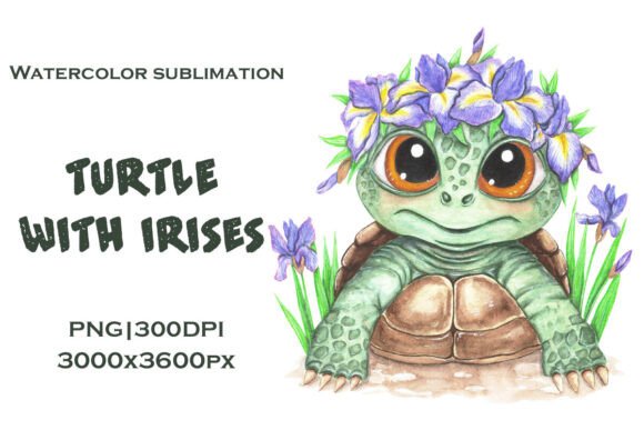 Watercolor Turtle Sublimation: A Guide to High-Quality Digital Art for Your Projects